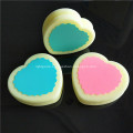 Hair Remove Sponge Hosamtel Peach Heart Teardrop Shape